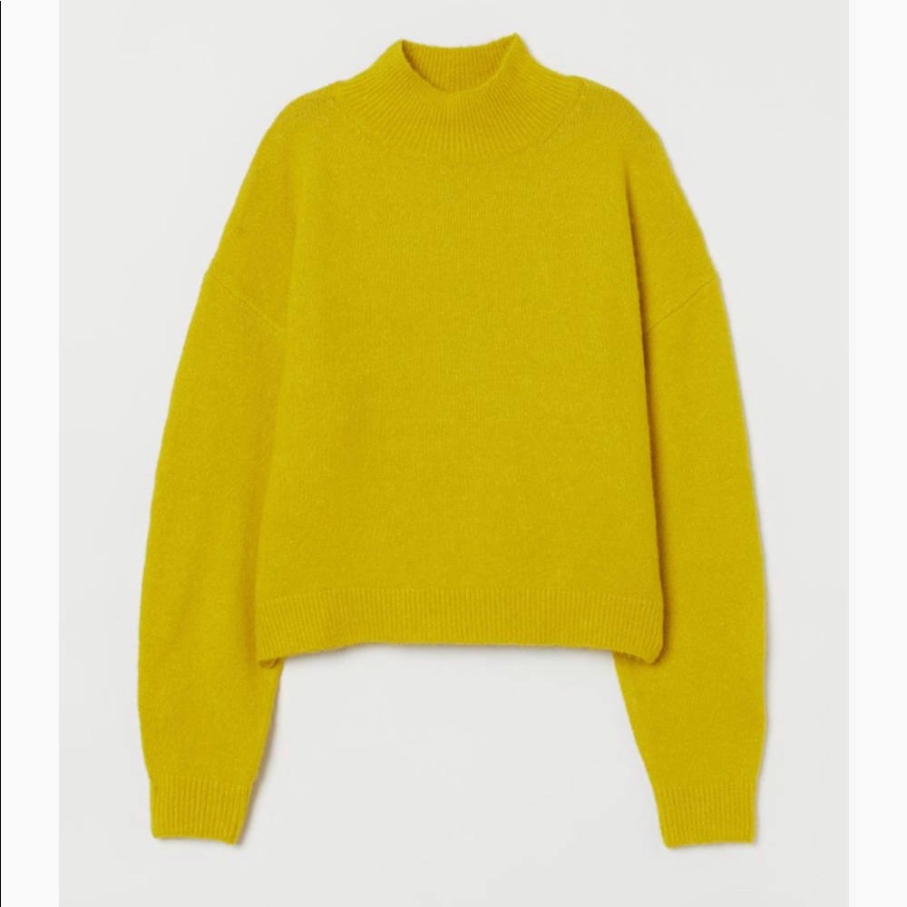 H&M Knit Mock-turtleneck Sweater